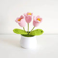 Crochet Lily of the Valley Pot Series