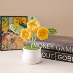 Crochet Lily of the Valley Pot Series