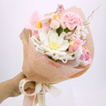 Crochet Night of the Queen Peony Tulip Bouquet