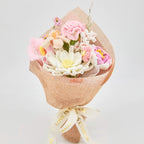 Crochet Night of the Queen Peony Tulip Bouquet