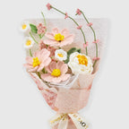 Crochet Peony Galsang Flower Bouquet