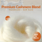 Cashmere Crochet Flower Bouquet Blanket-Purple Flowers