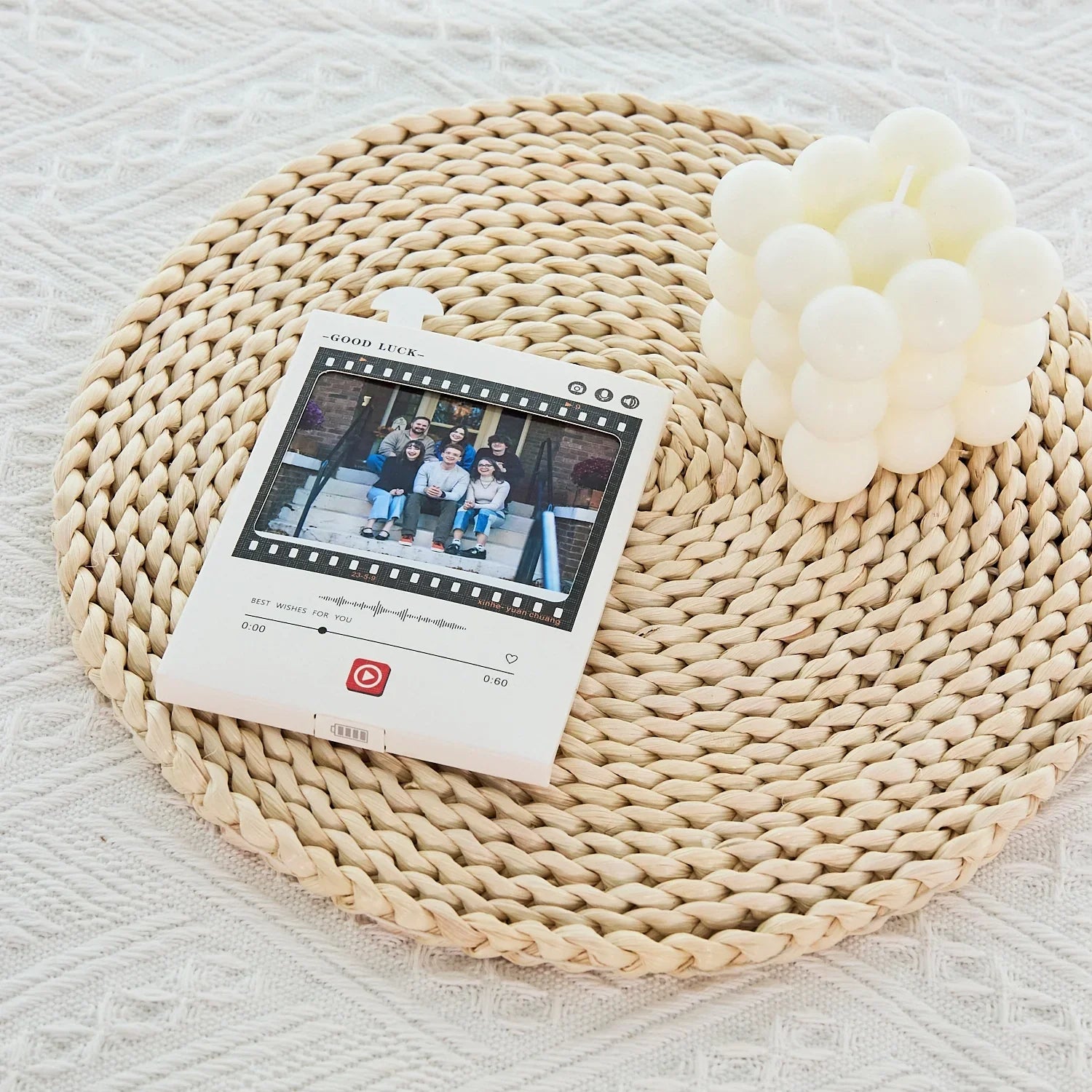 Voice Recorder with Custom Photo & Message