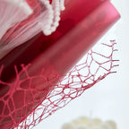 Red Crochet Rose Sunflower Bouquet