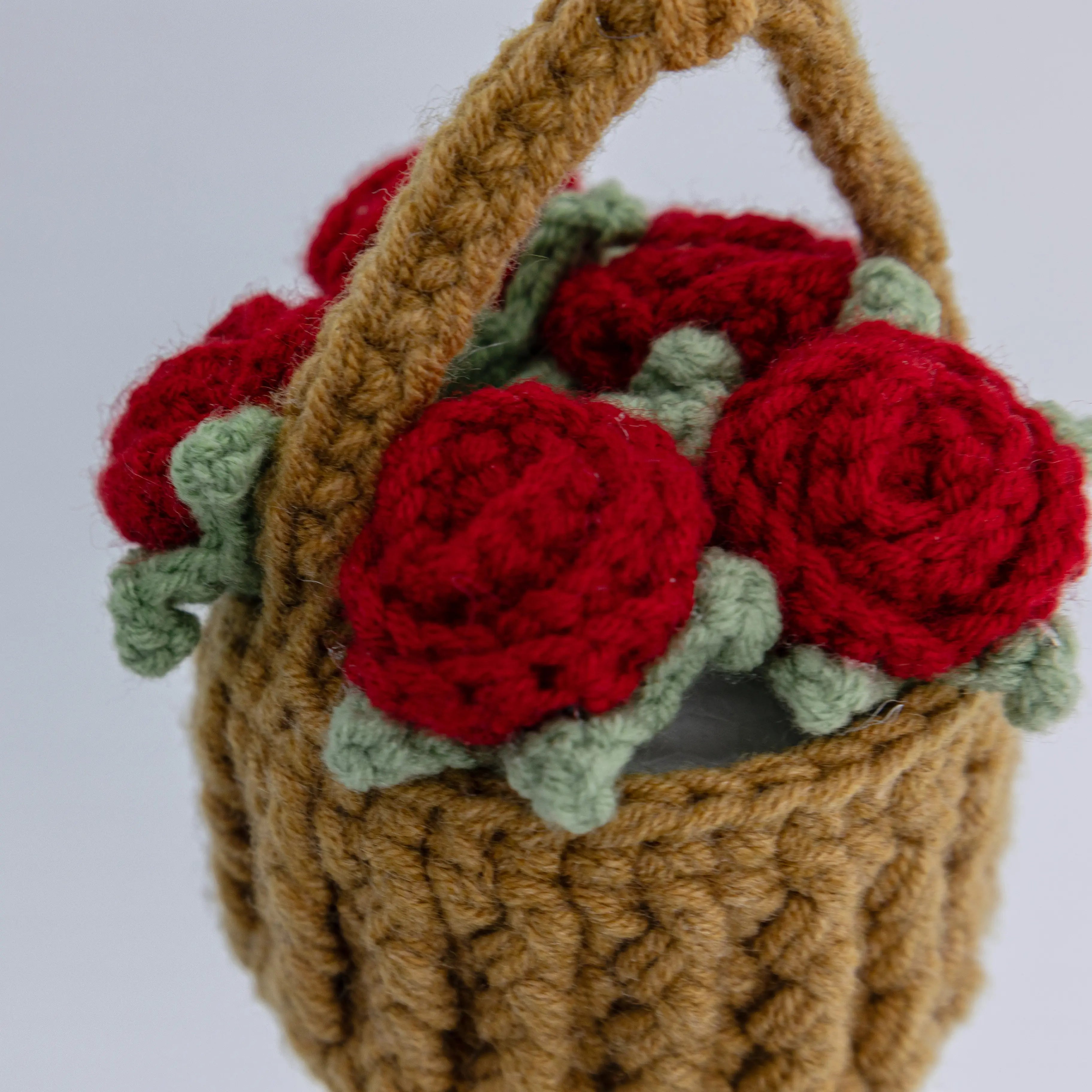 Rose Flower Basket Hanging
