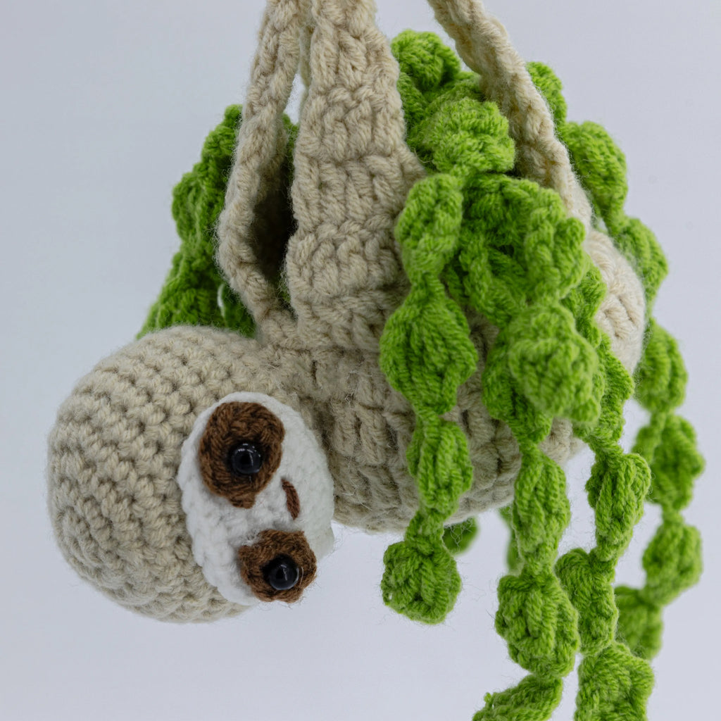 Crochet Cute Bee & Flower Hanging