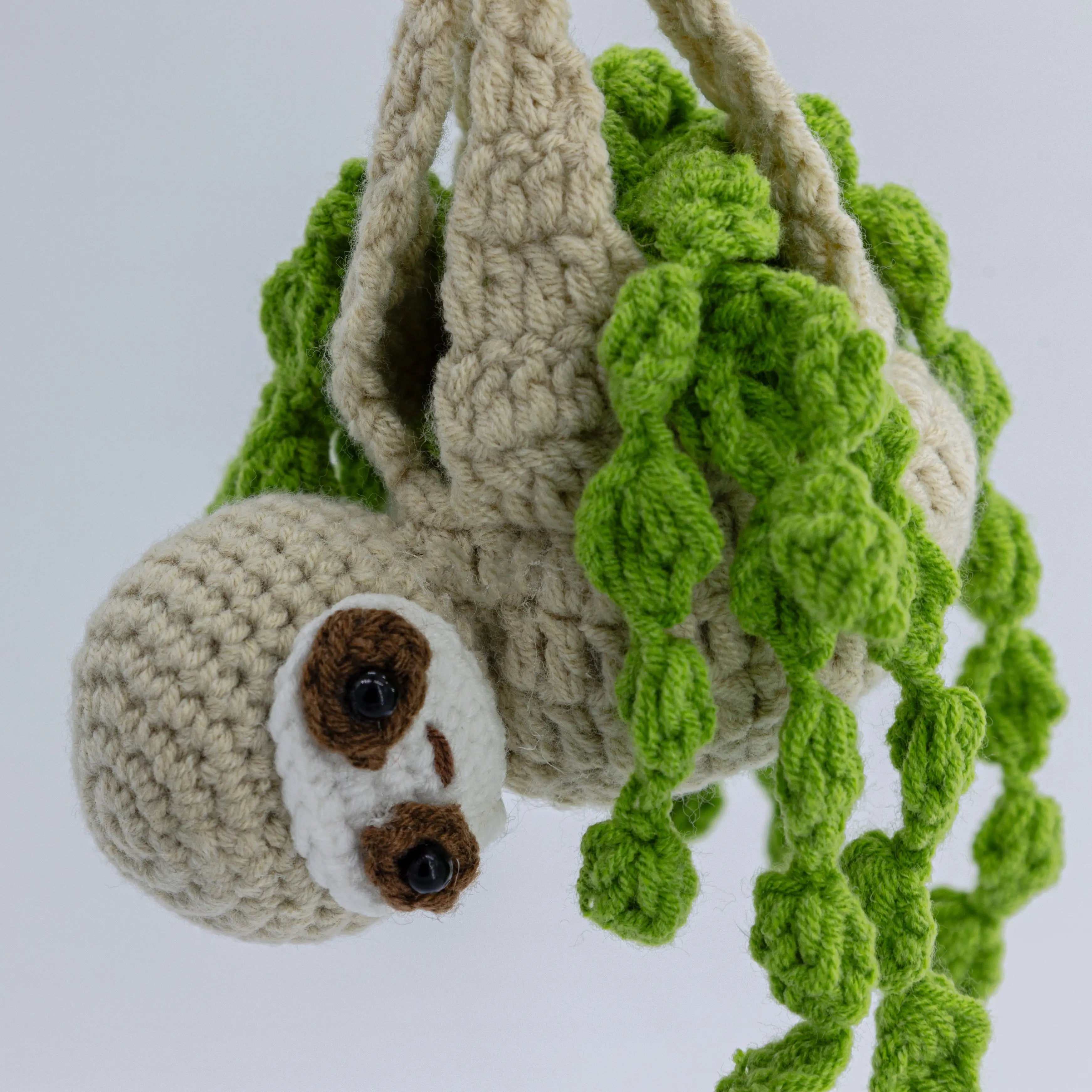 Crochet Cute Bee & Flower Hanging