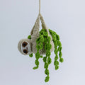 Crochet Cute Bee & Flower Hanging