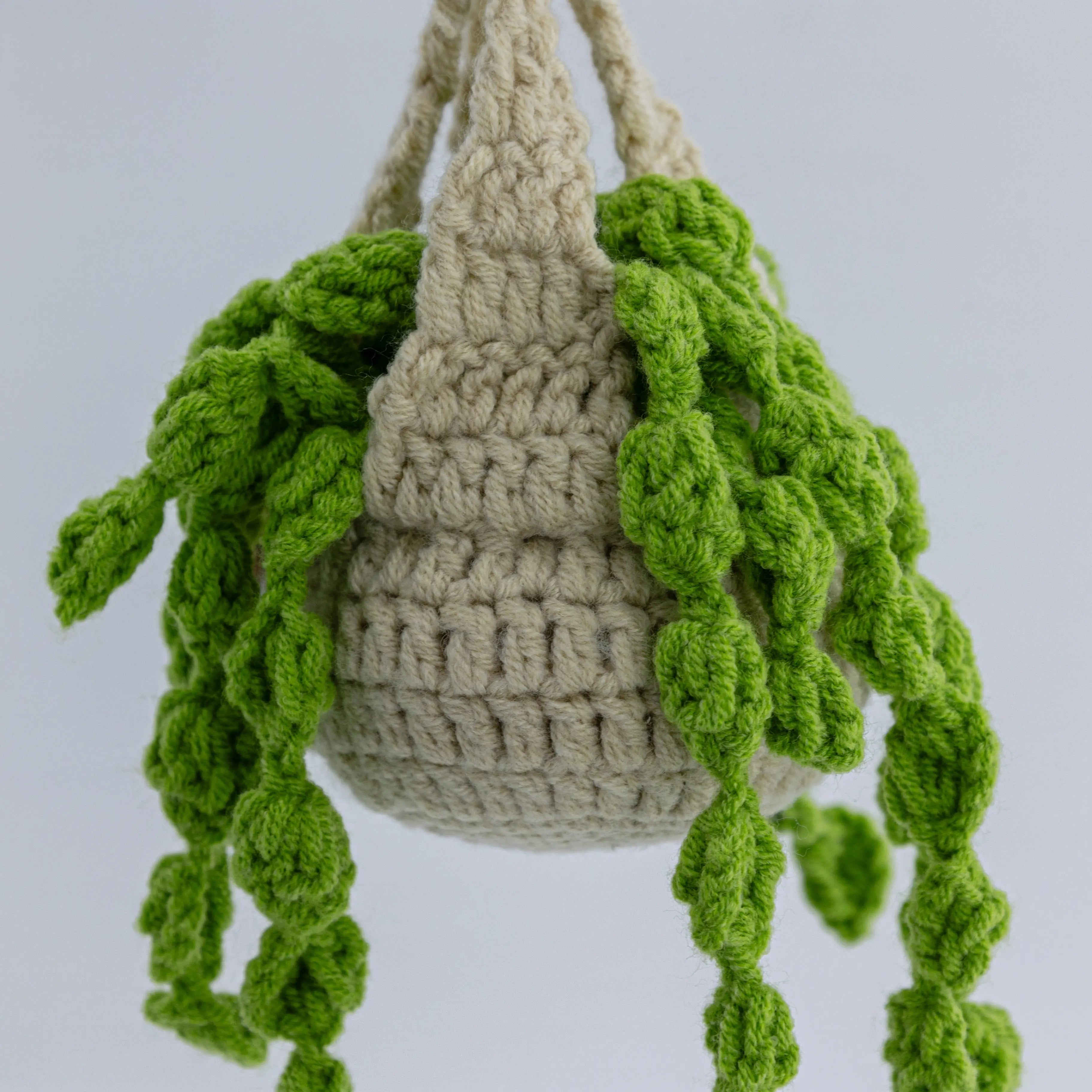Crochet Cute Bee & Flower Hanging